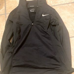 Nike half zip up long sleeve size small